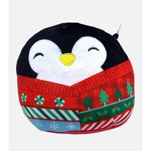 Luna Christmas Penguin 4.5” Squishmallows Plush Stuffed Animal Holiday Gift Toy